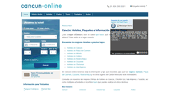 Desktop Screenshot of cancun-online.com